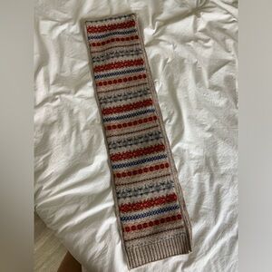 Alex Mill Faire Isle Merino Wool Scarf